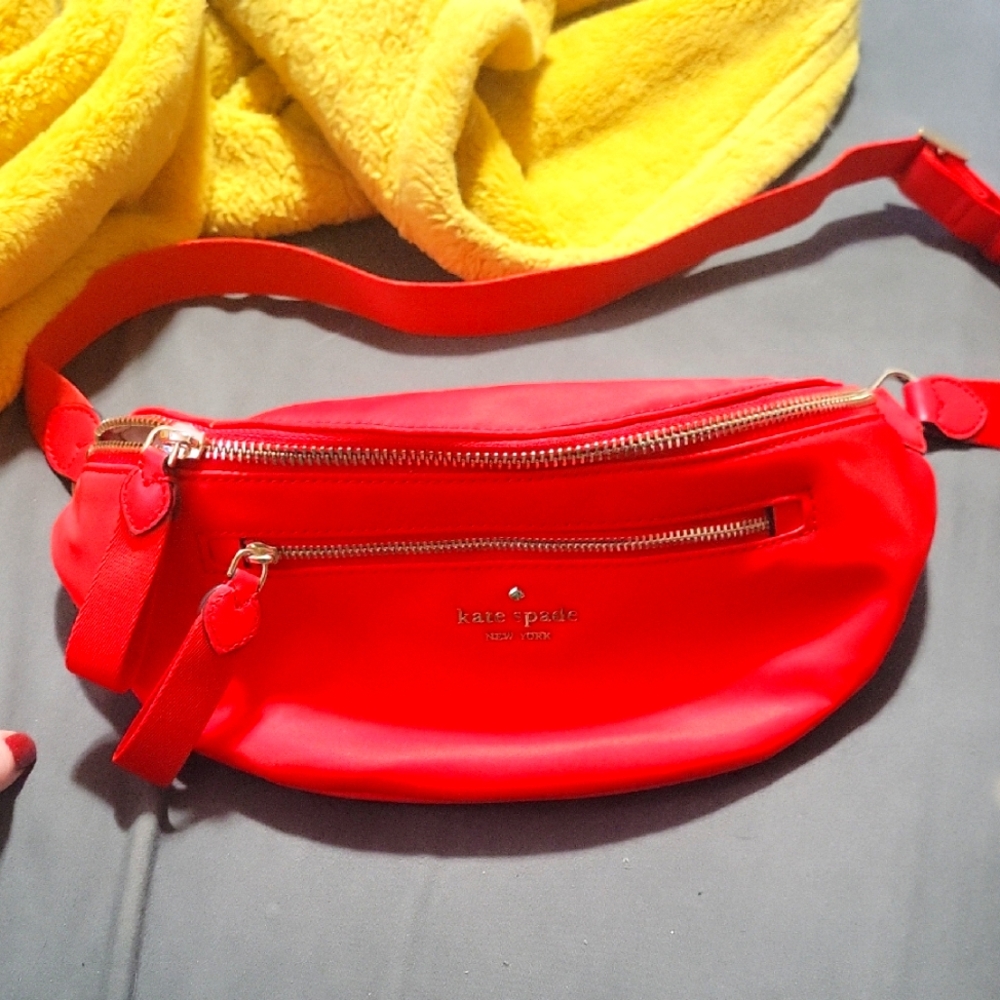 Kate Spade Red Fanny Pack